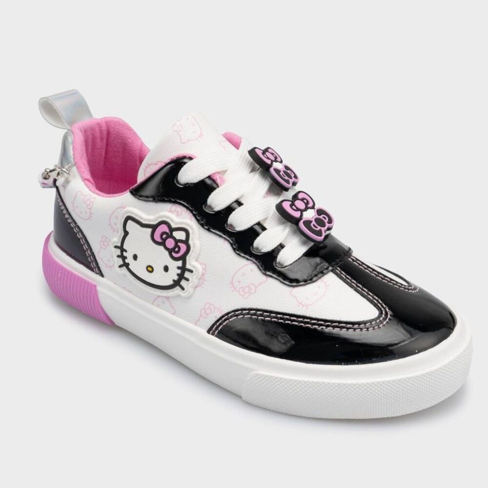 Hello Kitty - Kids' Hello Kitty Sneakers - Pink 12 Black/Pink